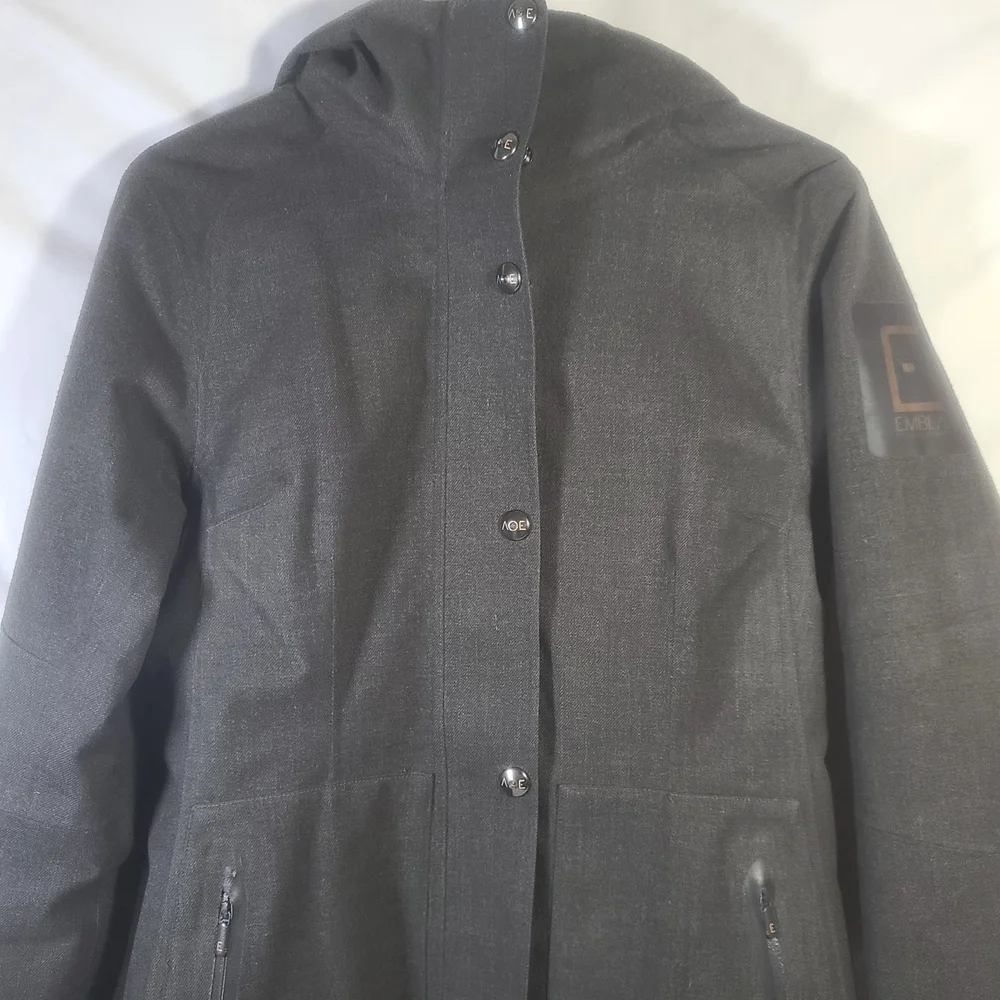 Embla By Helly Hansen Ask Embla Primaloft Women's Charcoal Gray  Coat Size Small - Picture 2 of 16